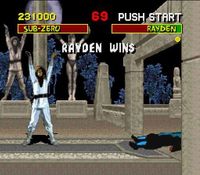 Mortal Kombat sur Nintendo Super Nes